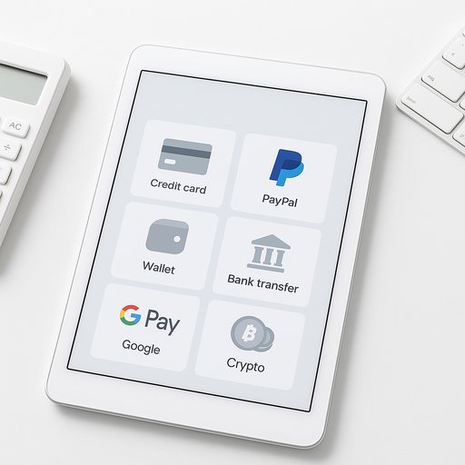 CK33 payments options dashboard