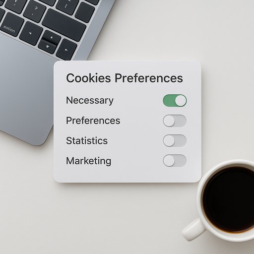 CK33 cookies preferences panel